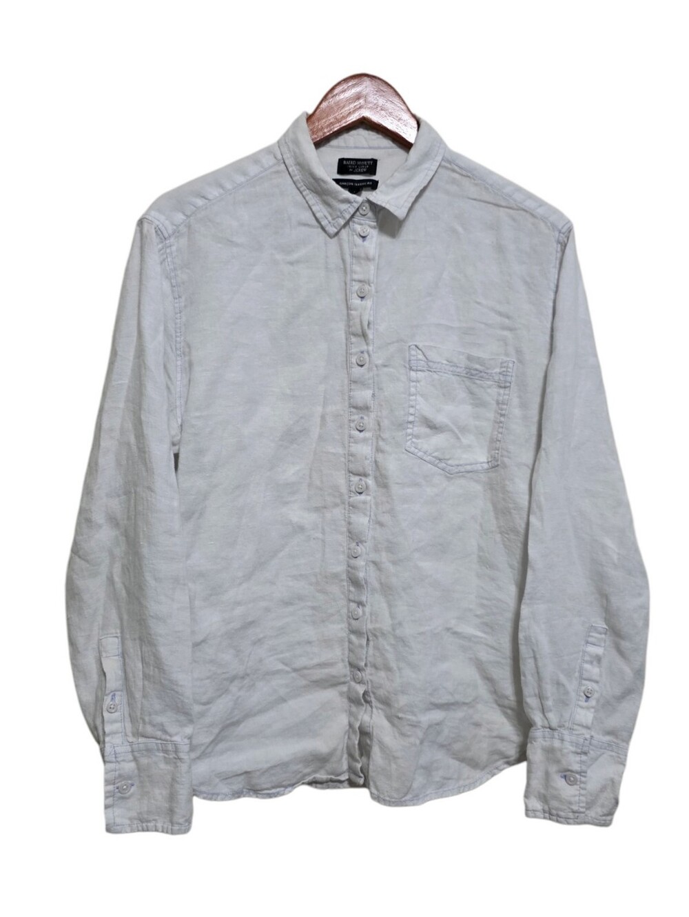 J. Crew Garcon Classic Button Up Shirt in Baird McNutt Irish Linen Size 10